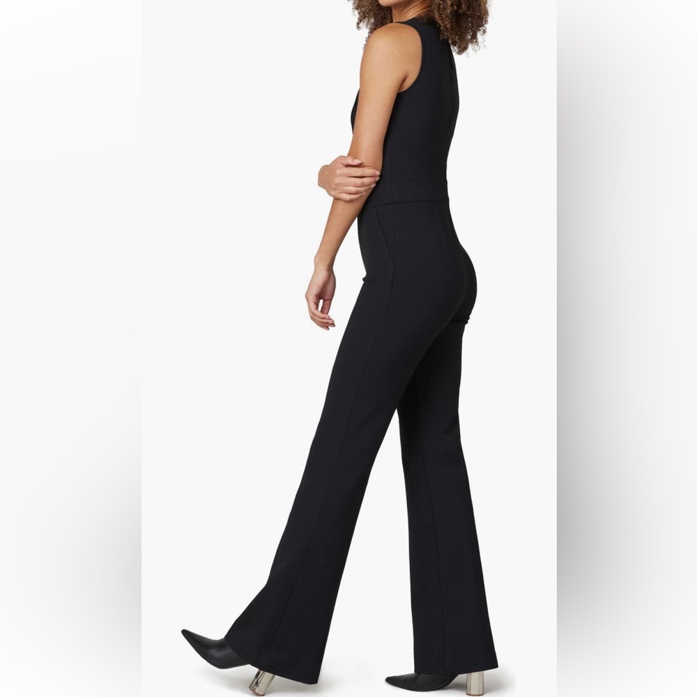 SPANX Black Sleeveless Jumpsuit